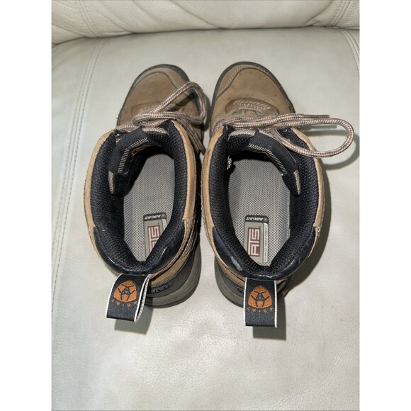 Ariat Terrain ATS Hiking Boot Womens Size 7B Outdoor Taupe Brown Ankle 70024 - Picture 4 of 10